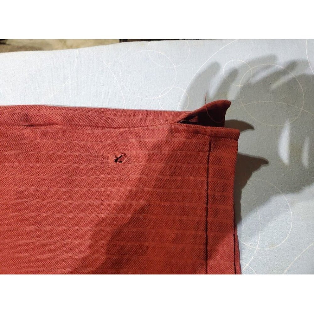 Nike Golf Dri-Fit Mens Polo Shirt Size L Red Polyester Spandex - Picture 8 of 8